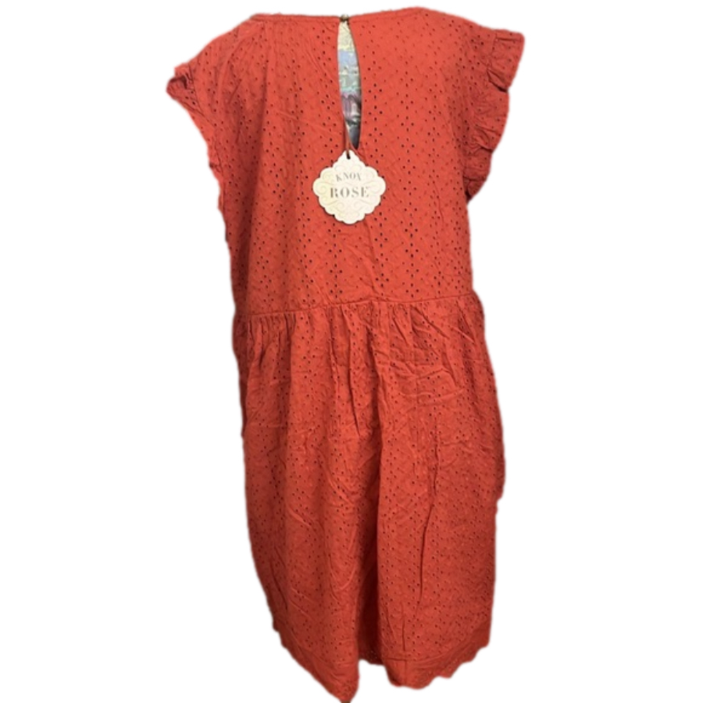 Lost in the 🔥 
NWT Knox Rose Dotted Swiss Minidress - Picture 3 of 6